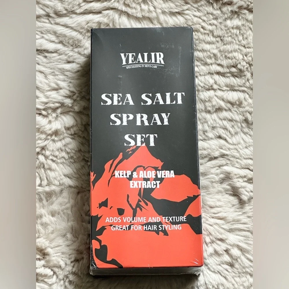 🆕 Yealir Sea Salt Spray for Men